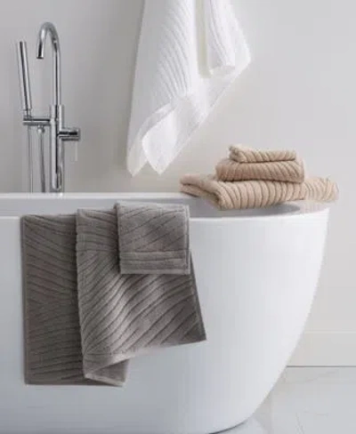 Hotel Collection Expressionist 100 Turkish Cotton Bath Towels Exclusively At Macys In Grey