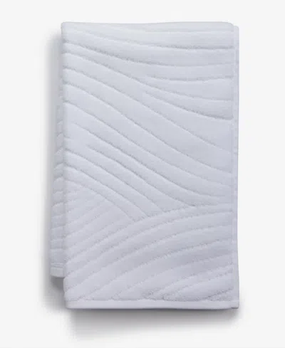 Hotel Collection Expressionist 100% Turkish Cotton Hand Towel, 20" X 30", Exclusively At Macy's In White