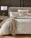 Hotel Collection Foglia Duvet Cover Set, Full/queen, Exclusively At Macy's In Brown