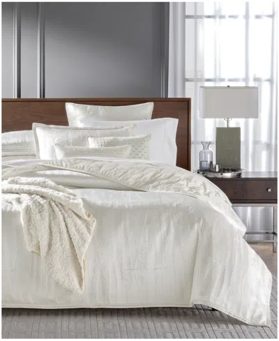 Hotel Collection Fractured Geo Duvet Cover Set, Full/queen, Exclusively At Macy's In Neutral