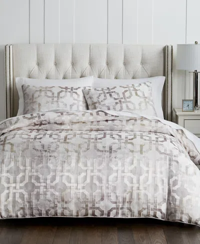 Hotel Collection Fresco Duvet Cover Set, King, Exclusively At Macy's In Gold