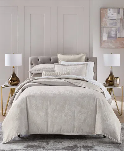 Hotel Collection Giverny Floral 3-pc. Comforter Set, Full/queen, Macy's Exclusive In Gray