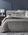 Hotel Collection Glint 3-pc. Coverlet Set, Full/queen, Exclusively At Macy's In Charcoal
