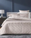 Hotel Collection Glint Coverlet Sets Exclusively At Macys In Charcoal