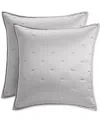 HOTEL COLLECTION GLINT QUILTED 2-PC. EUROPEAN SHAM SET, EXCLUSIVELY AT MACY'S