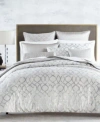 Hotel Collection Helix Duvet Created For Macys Bedding In Slate