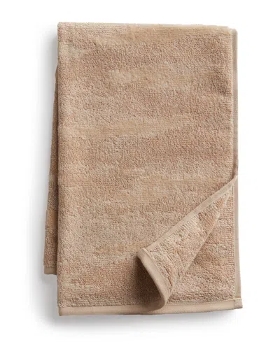 Hotel Collection Impasto Stone 100% Turkish Cotton Hand Towel, 20" X 30", Exclusively At Macy's In English Cream
