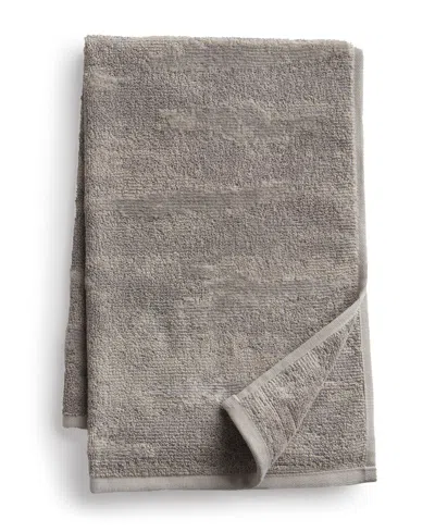 Hotel Collection Impasto Stone 100% Turkish Cotton Hand Towel, 20" X 30", Exclusively At Macy's In Steel Combo