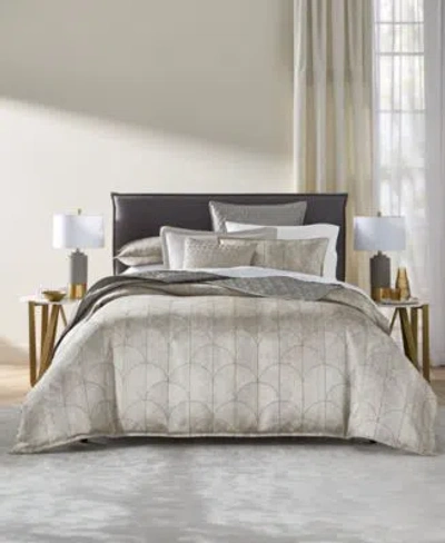 Hotel Collection Inlay Woven Printed 3 Piece Comforter Set Macys Exclusive In Blue