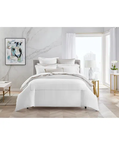 Hotel Collection Italian Percale 3-pc. Duvet Cover Set, Full/queen, Exclusively At Macy's In Silver