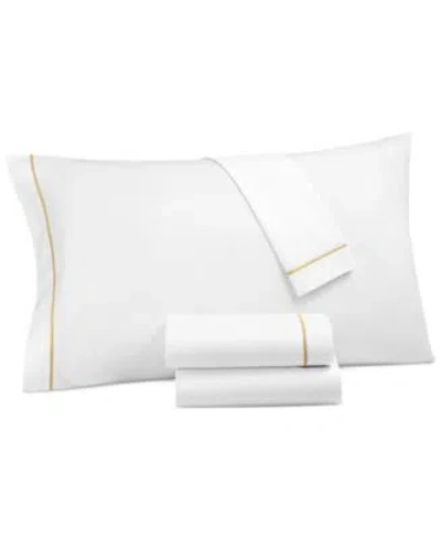 Hotel Collection Italian Percale Cotton Sheet Sets Exclusively At Macys In White