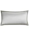 Hotel Collection Last Act!  Glint Decorative Pillow, 14" X 26", Exclusively At Macy's In Gray