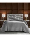 Hotel Collection Linen/modal Blend 3-pc. Comforter Set, King, Exclusively At Macy's In Charcoal