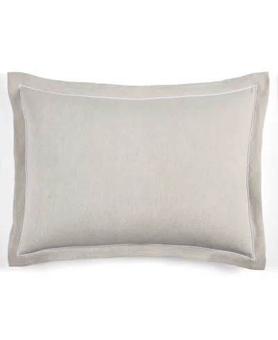 Hotel Collection Linen/modal Blend Sham, King, Exclusively At Macy's In Natural