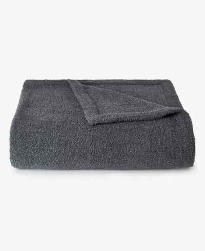 Hotel Collection Luxe Knit Blanket, King, Macy's Exclusive In Gray