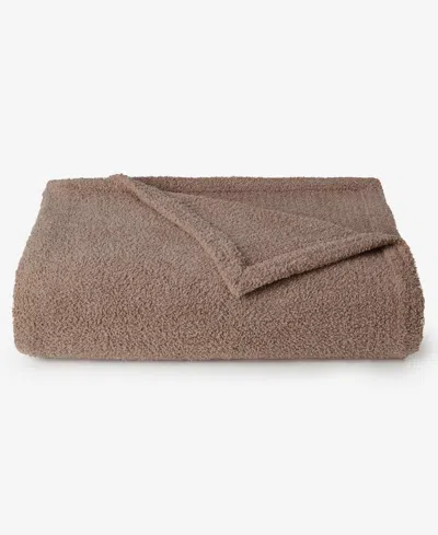 Hotel Collection Luxe Knit Blanket, King, Macy's Exclusive In Brown