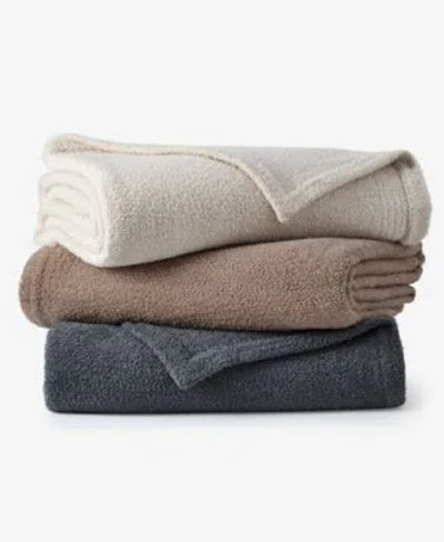 Hotel Collection Luxe Knit Blanket Macys Exclusive In Brown