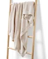 Hotel Collection Luxe Knit Throw, 50" X 70", Exclusively At Macy's In Neutral