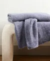 Hotel Collection Luxe Knit Throw, 50" X 70", Exclusively At Macy's In Blue