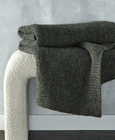 Hotel Collection Luxe Knit Throw, 50" X 70", Exclusively At Macy's In Green