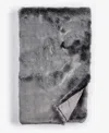 Hotel Collection Lynx Faux Fur Throw, 50" X 60", Exclusively At Macy's In Gray