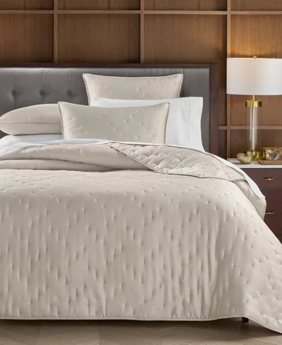 Hotel Collection Lyocell 3-pc. Coverlet Set, Full/queen, Macy's Exclusive In Neutral