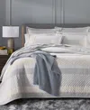 Hotel Collection Piedmont Quilt, King, Macy's Exclusive In Gray