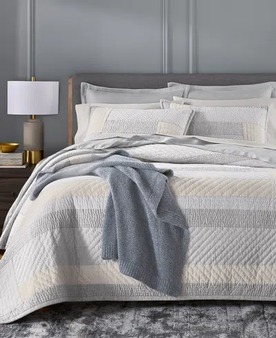 Hotel Collection Piedmont Quilt, King, Macy's Exclusive In Gray