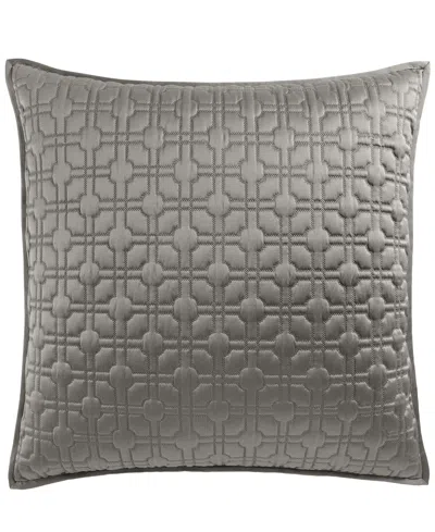 Hotel Collection Porto Quilted Sham, European, Macy's Exclusive In Gray