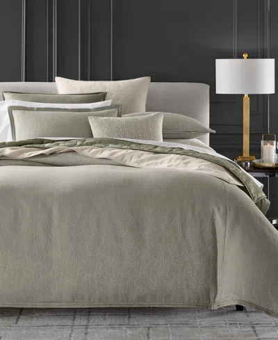 Hotel Collection Refraction Comforter Set, King, Exclusively At Macy's In Gray