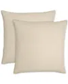 Hotel Collection Reversible Chenille Quilted 2-pc. European Sham Set, Exclusively At Macy's In Sand