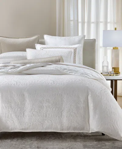 Hotel Collection Rippled Marble 3-piece Comforter Set, Full/queen, Macy's Exclusive In White