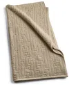 Hotel Collection Sculpted Chain-link Bath Towel, 30" X 56", Exclusively At Macy's