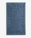 Hotel Collection Sculpted Chain-link Cotton Bath Rug, 20" X 34", Exclusively At Macy's In Blue