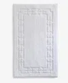 Hotel Collection Sculpted Chain-link Cotton Bath Rug, 20" X 34", Exclusively At Macy's In White