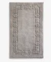Hotel Collection Sculpted Chain-link Cotton Bath Rug, 20" X 34" In Gray