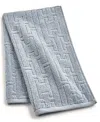 HOTEL COLLECTION SCULPTED CHAIN-LINK HAND TOWEL, 16" X 30", EXCLUSIVELY AT MACY'S