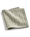 Hotel Collection Sculpted Chain-link Wash Towel, 13" X 13", Exclusively At Macy's