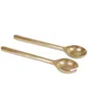 Hotel Collection Set Of 2 Facet Salad Servers, Exclusively At Macy's In Multi