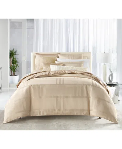 Hotel Collection Structure 3-pc. Duvet Cover Set, King, Exclusively At Macy's In Gold