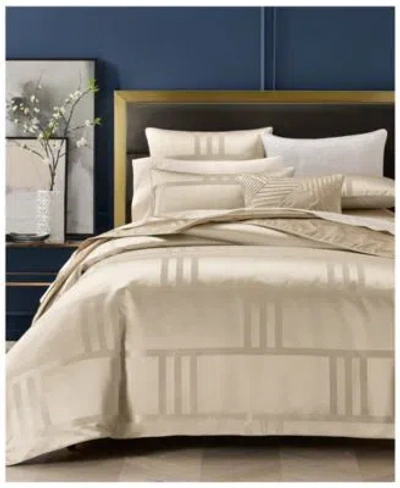 Hotel Collection Structure Gold Comforter Set