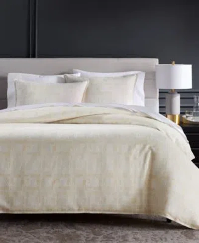 Hotel Collection Stucco Plaid Duvet Cover Set Created For Macys In Ivory