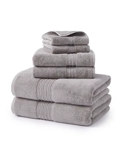 Hotel Collection Turkish 6-pc. Bath Towel Set, Exclusively At Macy's In Steel