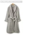 Hotel Collection Turkish Cotton Shawl-collar Robe, Exclusively At Macy's In Steel