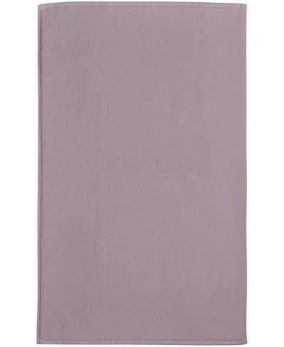 Hotel Collection Turkish Tub Mat, 20" X 32", Exclusively At Macy's In Purple