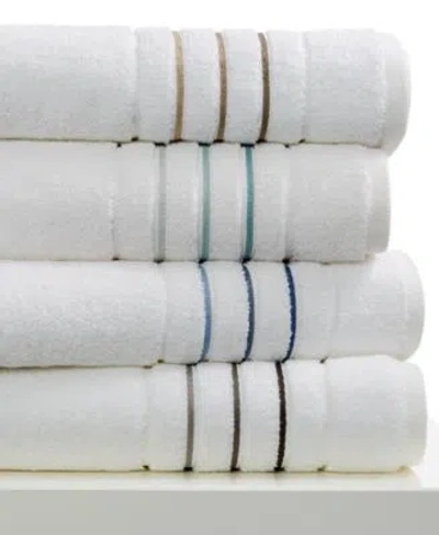 Hotel Collection Ultimate Microcotton Borderline Bath Towels Exclusively At Macys In Green