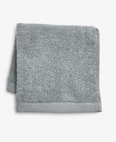 Hotel Collection Ultimate Microcotton Luxe Washcloth, Macy's Exclusive In Gray
