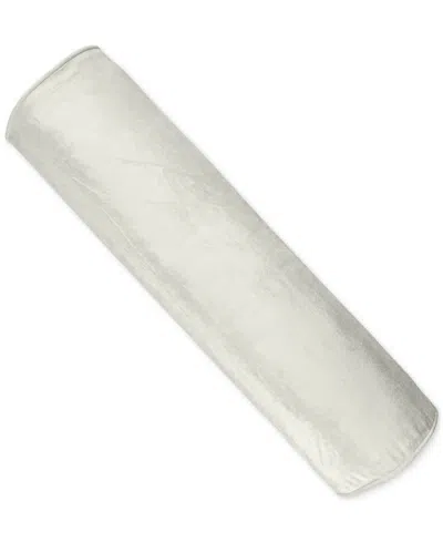 Hotel Collection Velvet Decorative Pillow, 8" X 30", Macy's Exclusive In White