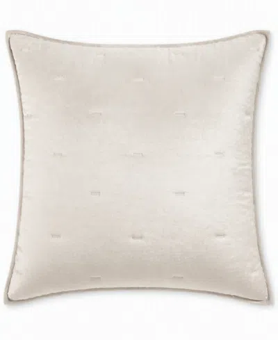 Hotel Collection Velvet Plush Sham, European In Neutral