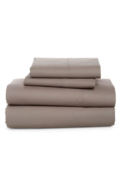 Hotel Espalma 300 Thread Count Cotton Percale Sheet Set In Gray